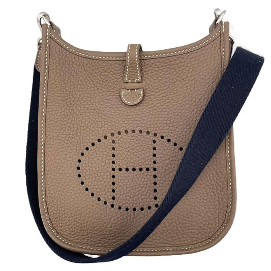 HERMES Evelyne TPM in Etoupe with Silver Hardware - Exquisite Craftsmanship