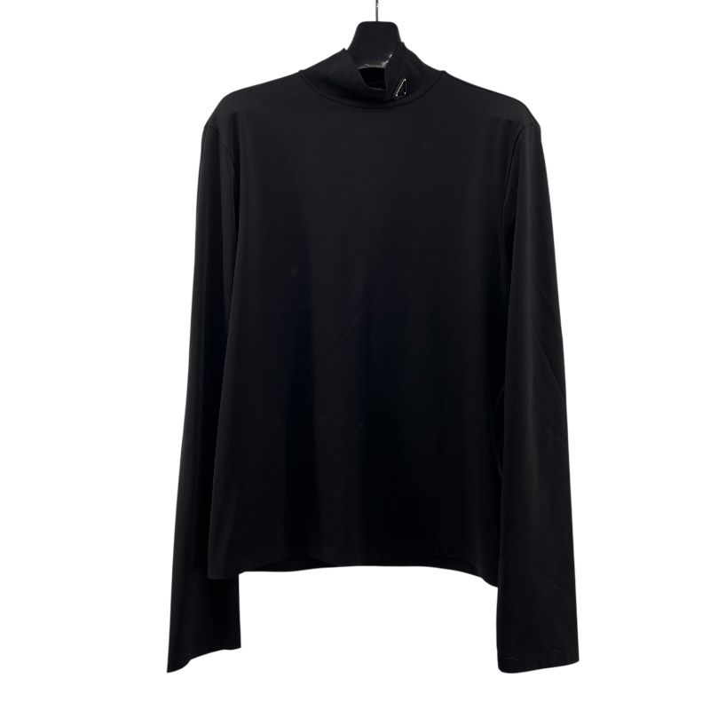 PRADA Triangle Logo Stretch Top - Black - Men's M