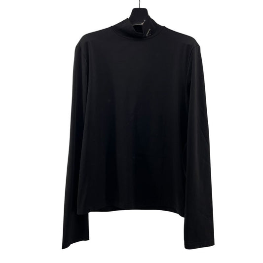 PRADA Triangle Logo Stretch Top - Black - Men's M