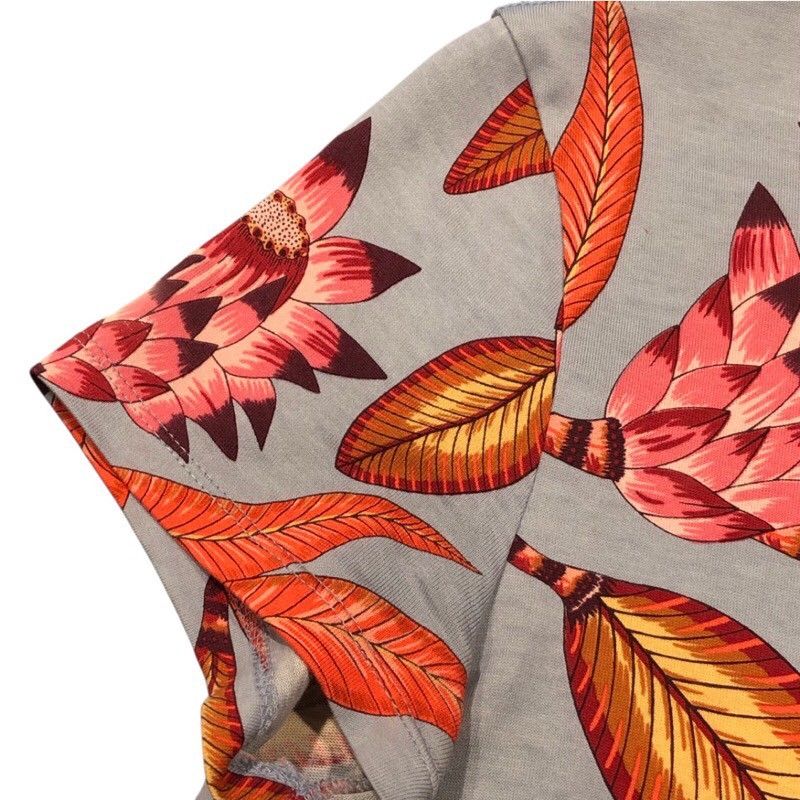 HERMES Signature Pattern Cotton T-Shirt for Women