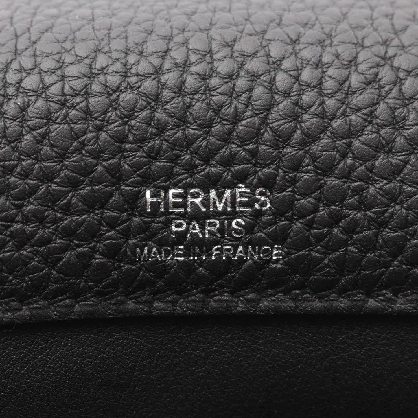 HERMES Sac à Dépêches 29 Black Leather Messenger Bag