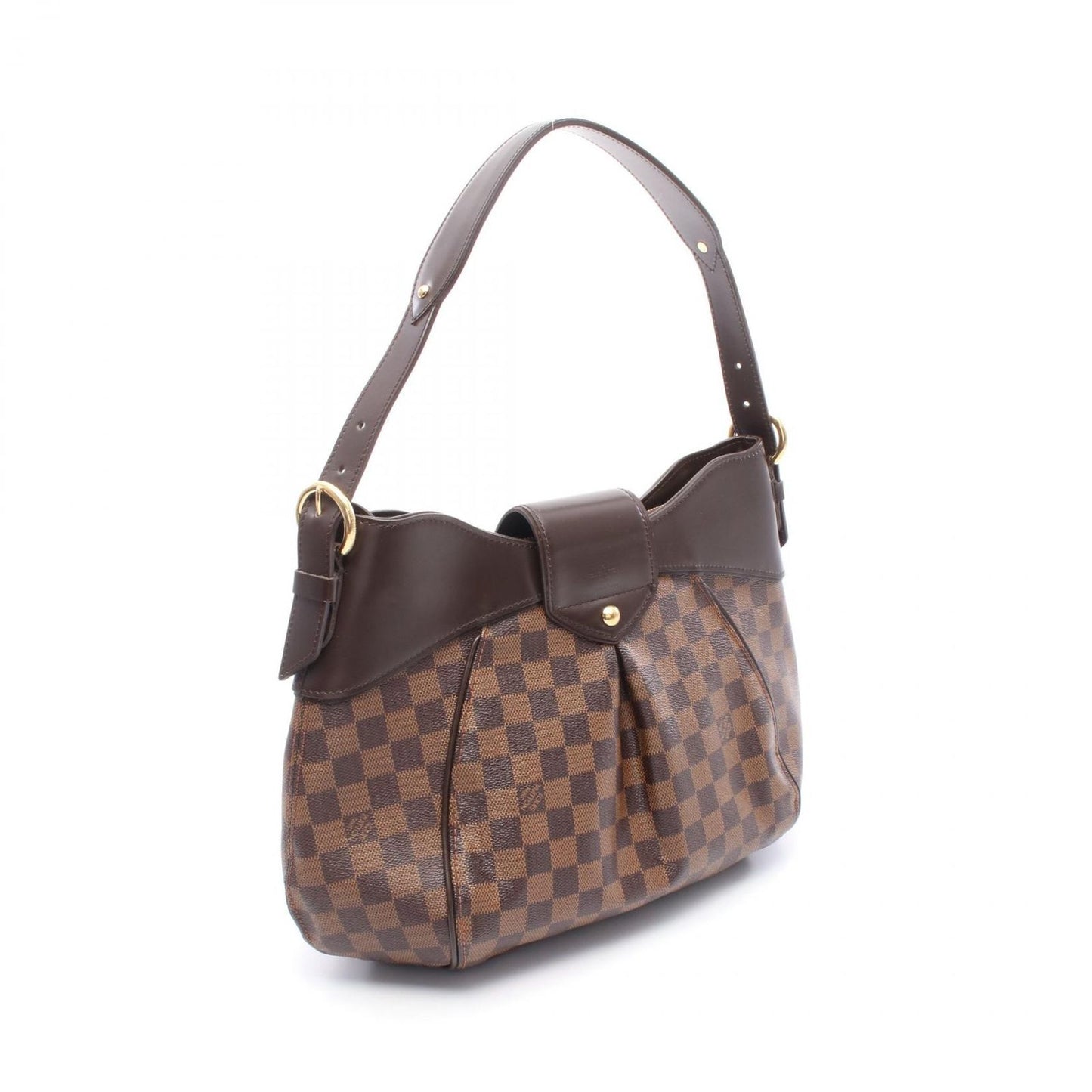 Louis Vuitton Sistina MM Damier Ebene Shoulder Bag - Timeless Elegance
