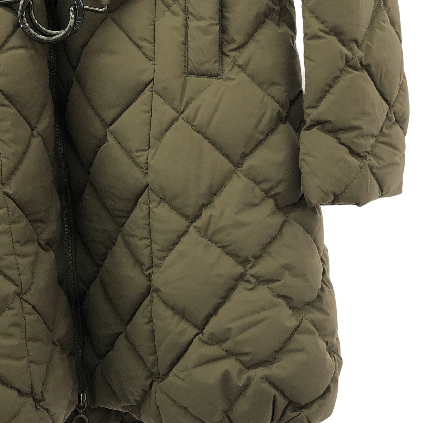 TATRAS Women's Down Coat in Olive Green - Exquisite Craftsmanship