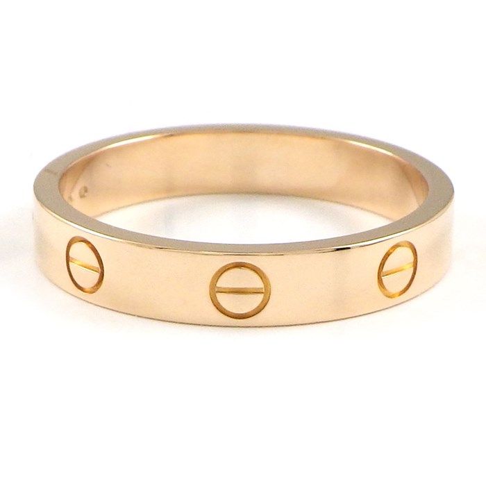 Cartier Love Ring Small Model with Diamond in K18 Pink Gold