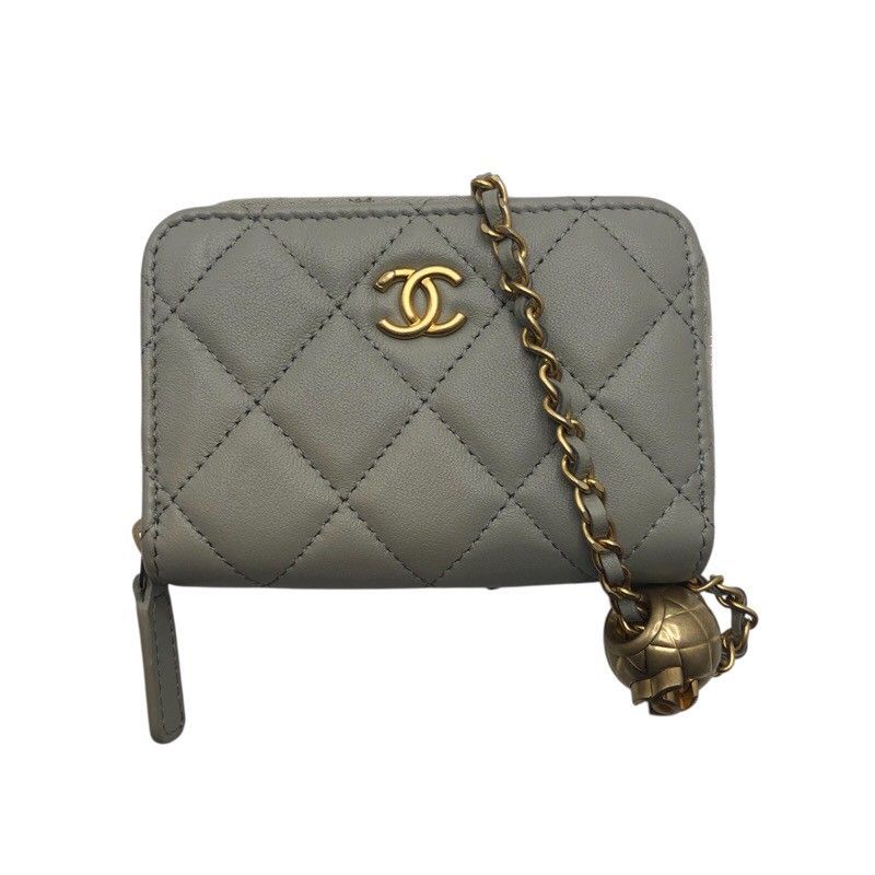 CHANEL Lambskin Ball Chain Wallet AP2462 - Exquisite Shoulder Bag