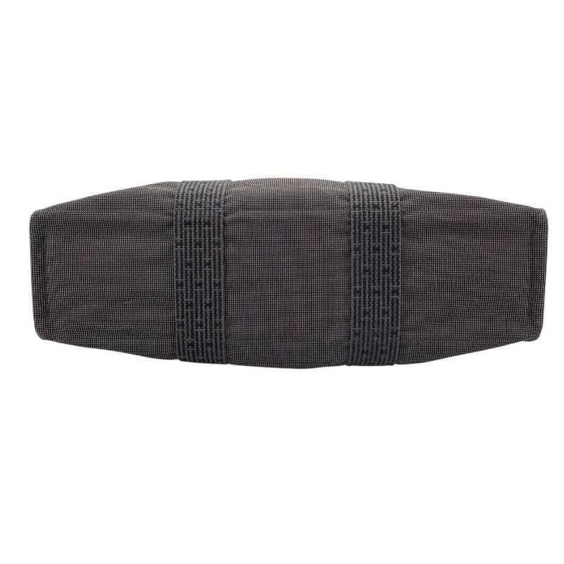 HERMES Émile Line Tote MM in Gray with Silver Hardware