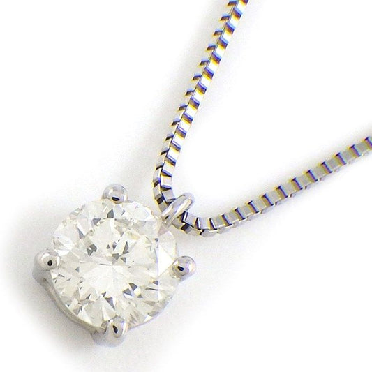 Exquisite 0.539ct Round Brilliant Cut Diamond Necklace in Platinum