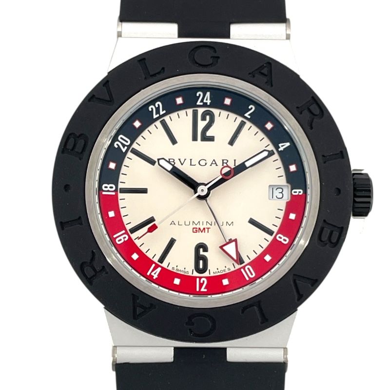 BVLGARI Aluminum GMT 40mm Automatic Men's Watch - White