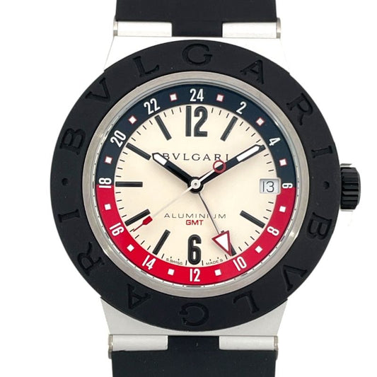 BVLGARI Aluminum GMT 40mm Automatic Men's Watch - White
