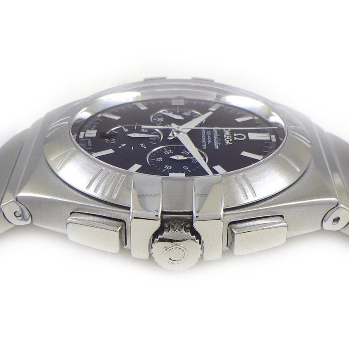 OMEGA Constellation Double Eagle Chronograph - Black Dial, Automatic