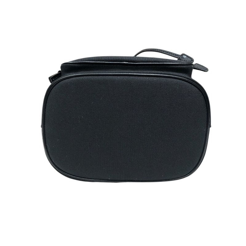 PRADA Duet Bucket Bag 1BH038 in Black Nylon Jacquard