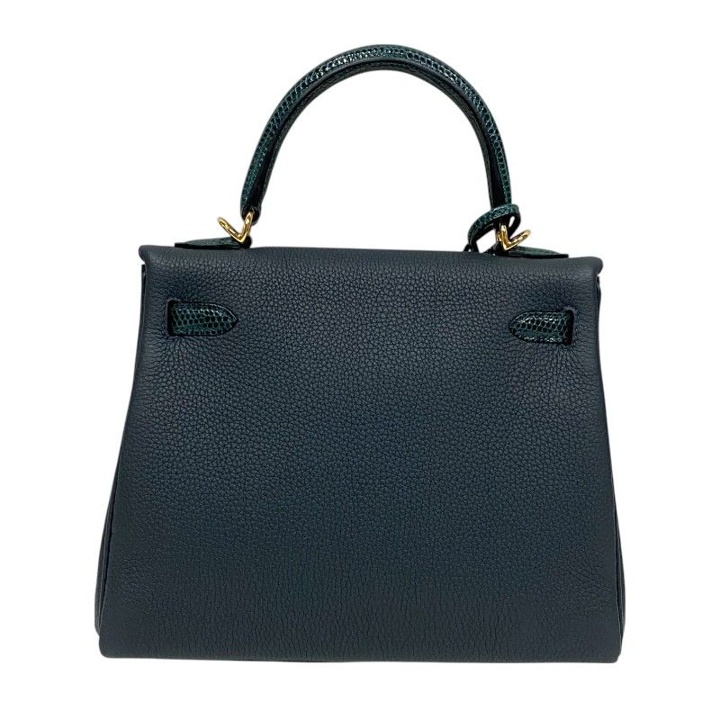 HERMES Kelly 25 Touch Handbag in Veil Rousseau with Gold Hardware