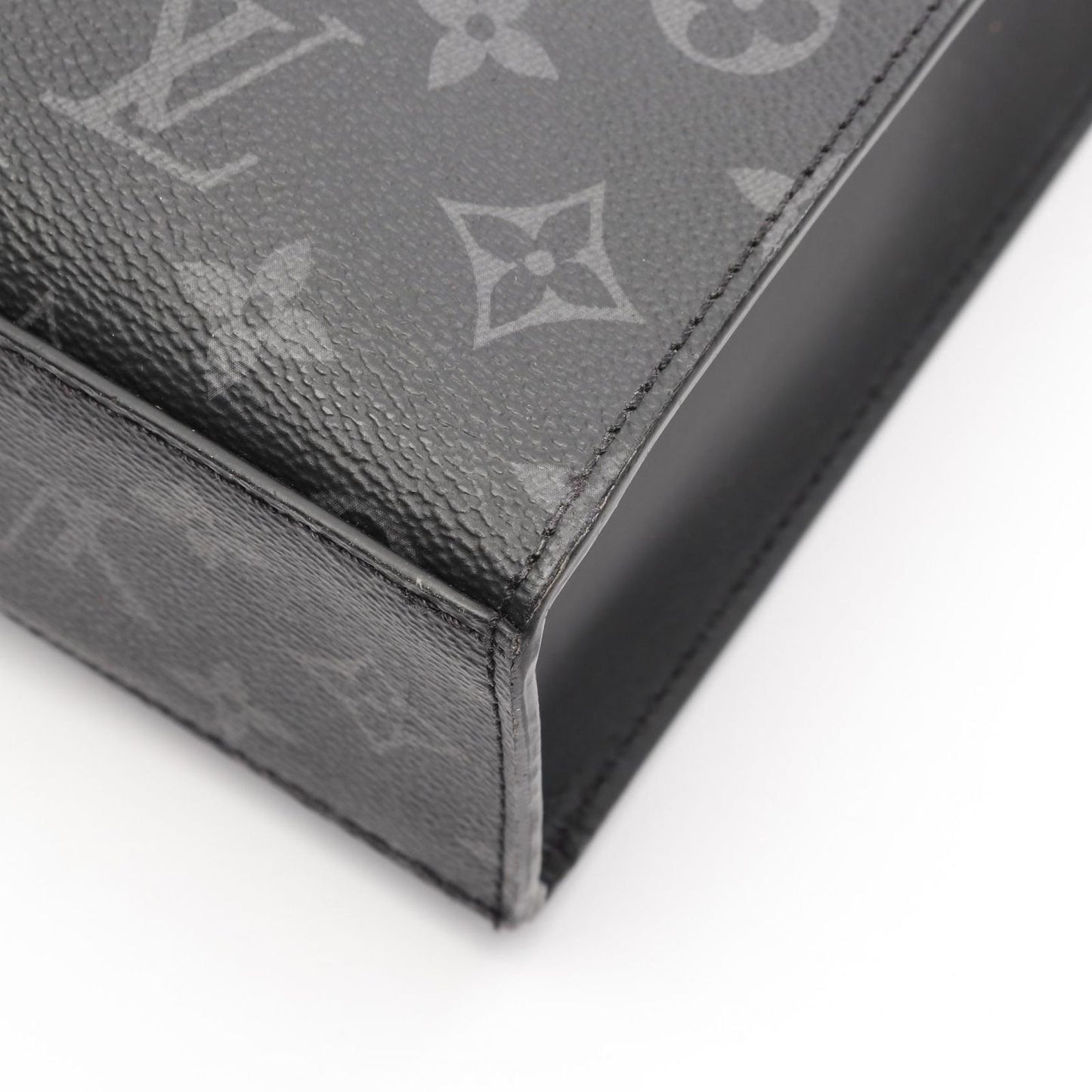 Louis Vuitton Monogram Eclipse Sac Plat Tote Bag - Timeless Elegance