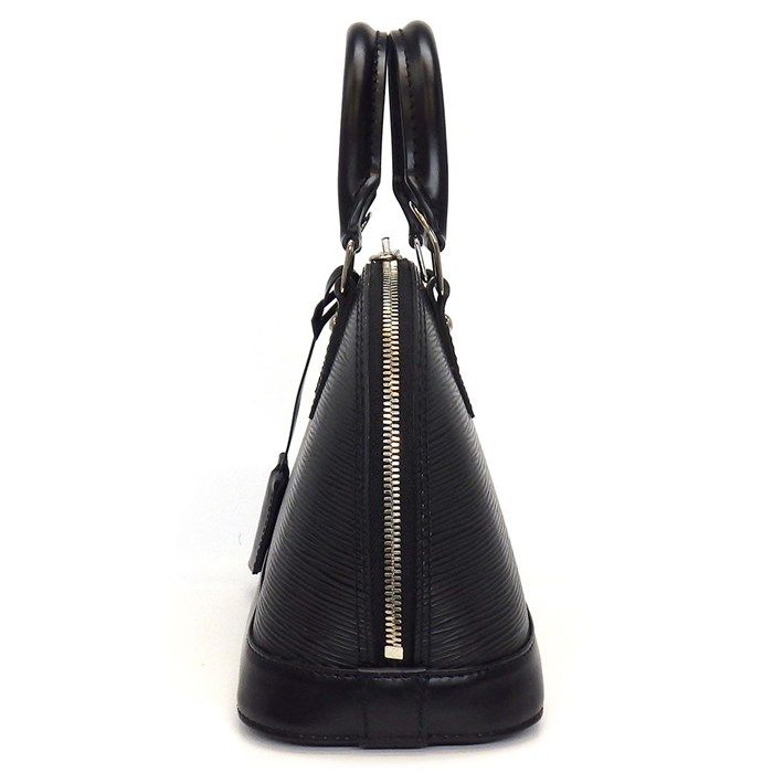 Louis Vuitton Alma BB Handbag in Black Epi Leather - Timeless Elegance