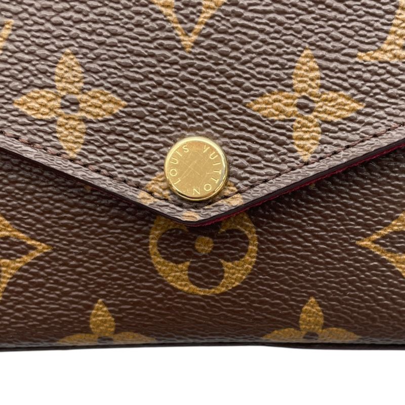 Louis Vuitton Pochette Felicie M61276 Fuchsia Monogram Shoulder Bag