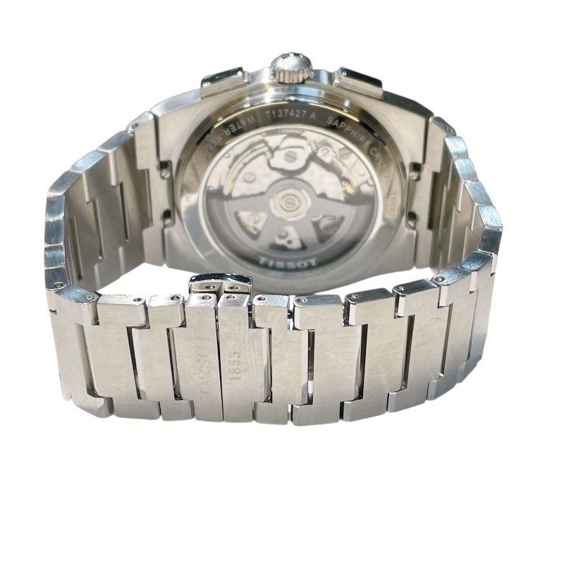 TISSOT PRX Automatic Chronograph T137.427.11.011.00 - White & Black
