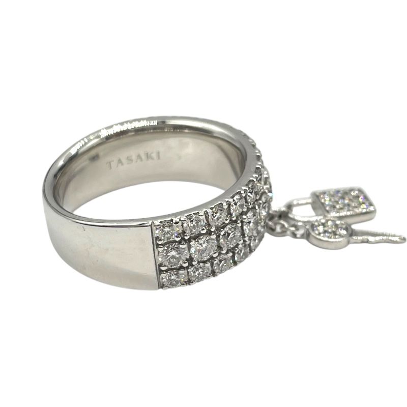 TASAKI A Secret Ring in 750WG with 1.45ct Diamond - Exquisite Craftsmanship