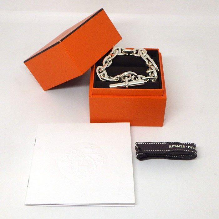 HERMES Chaine d'Ancre GM Bracelet in Silver 925 - Exquisite Craftsmanship