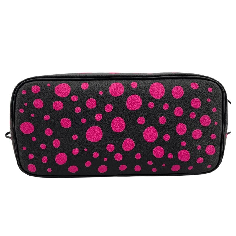 Louis Vuitton Neverfull MM Yayoi Kusama Collaboration - Black/Pink