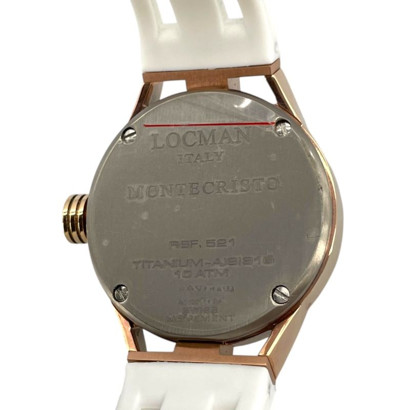 LOCMAN Montecristo Lady Date White Shell 521 Luxury Watch