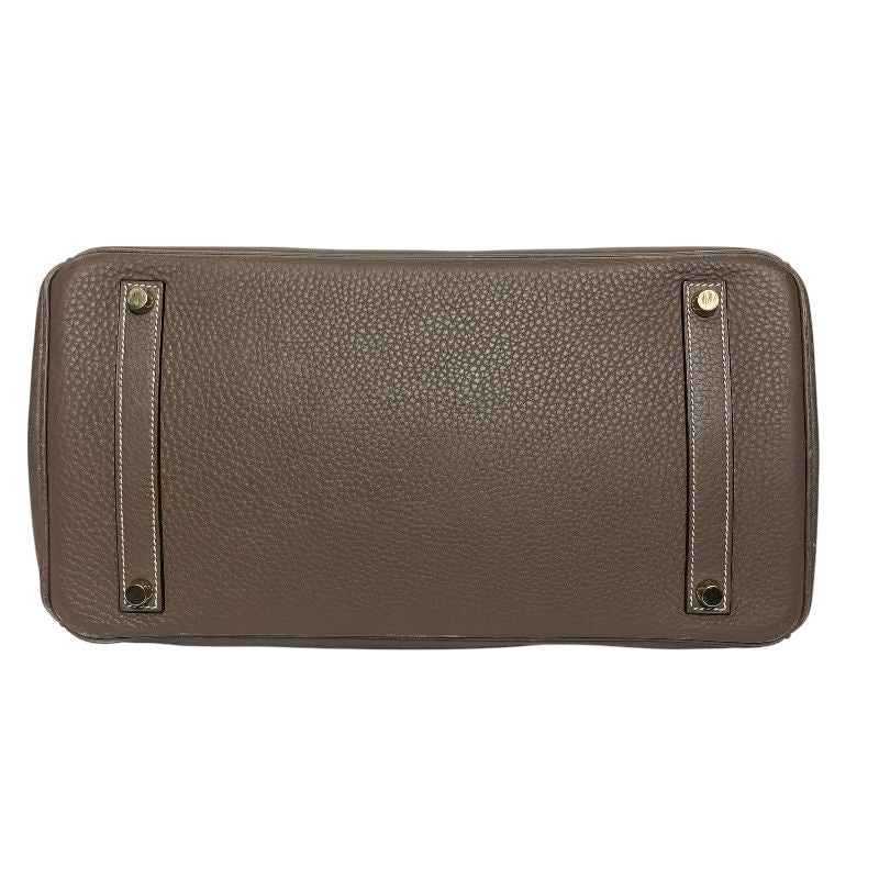 HERMES Birkin 35 Etoupe with Gold Hardware - Iconic Luxury Handbag