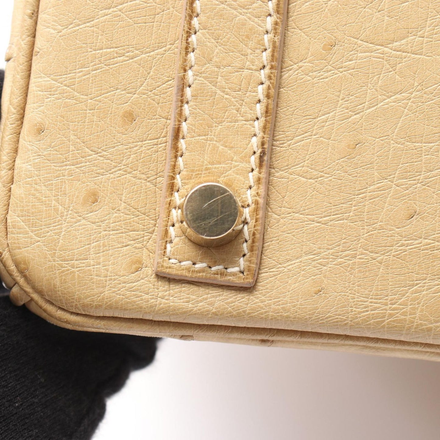 HERMES Birkin 30 Blanc Cassé Handbag - Timeless Elegance