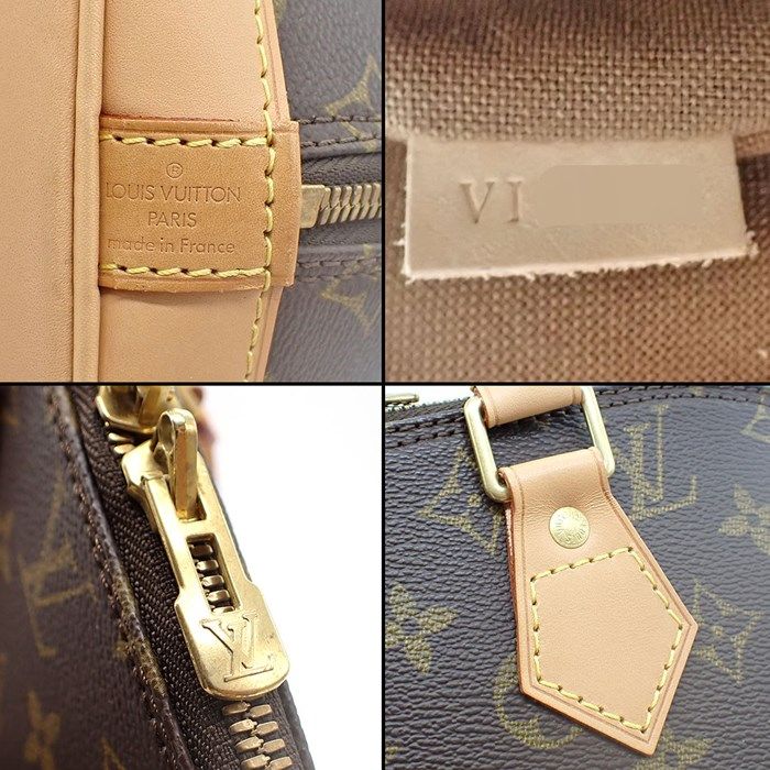 Louis Vuitton Alma Handbag 2007 - Monogram Canvas & Leather