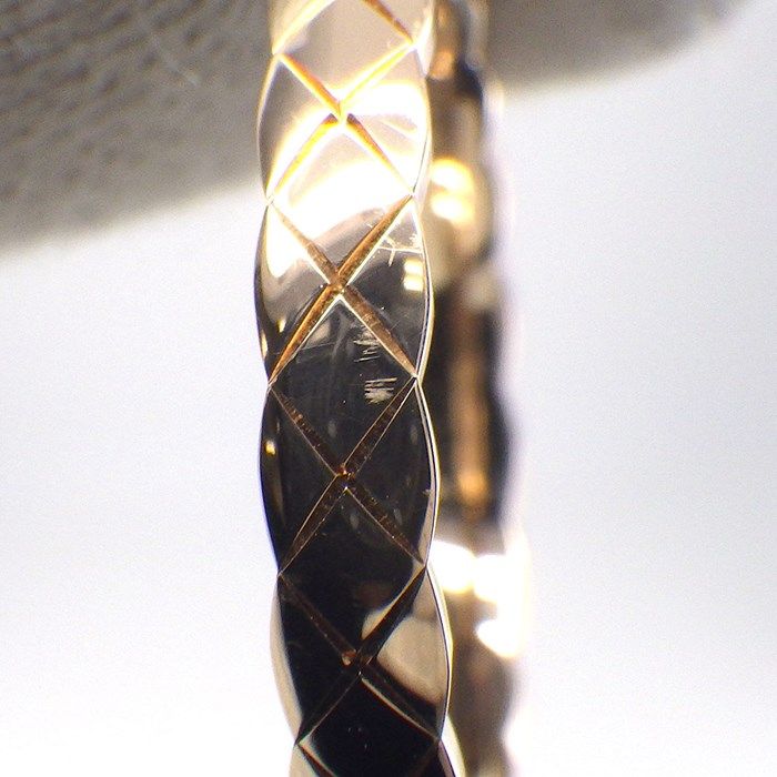 CHANEL Coco Crush Mini Ring in K18 Beige Gold - Size 21