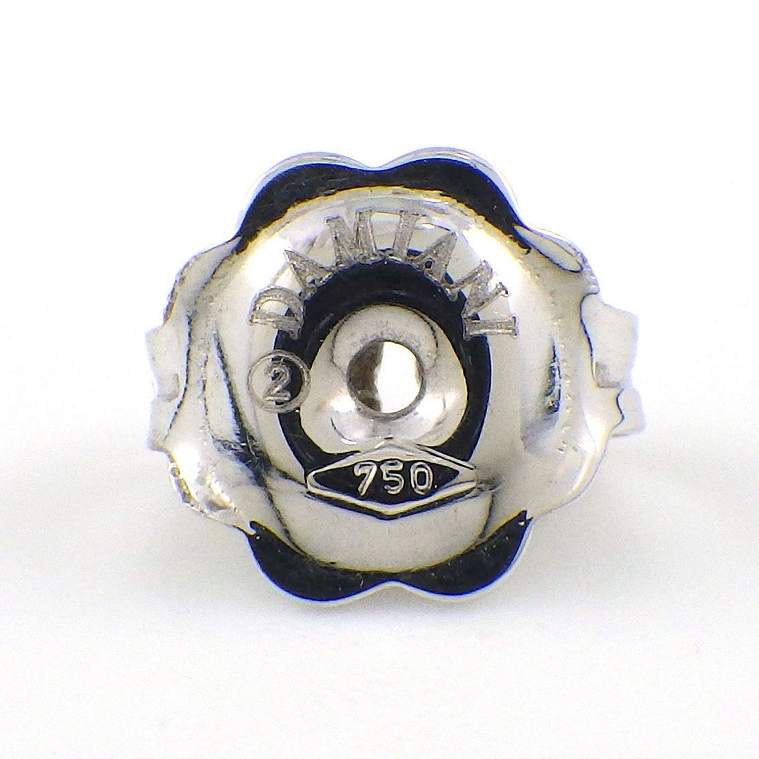 Damiani Belle Époque Diamond Earrings in 18K White Gold