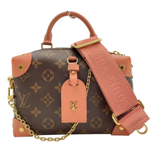 Louis Vuitton Petite Malle Souple M45531 Monogram Canvas Shoulder Bag