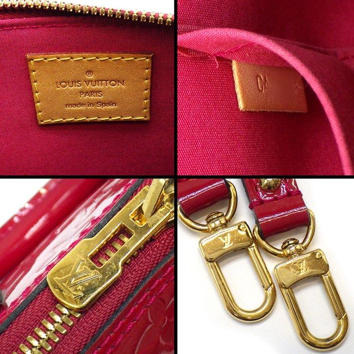 Louis Vuitton Alma BB Handbag in Pommes d'Amour - Exquisite Craftsmanship