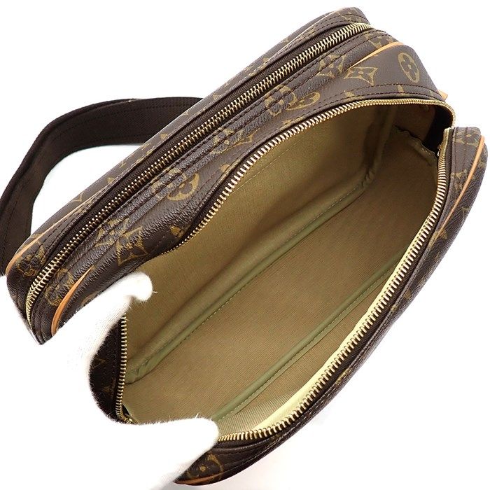 Louis Vuitton Reporter PM Shoulder Bag - Monogram Canvas, Brown