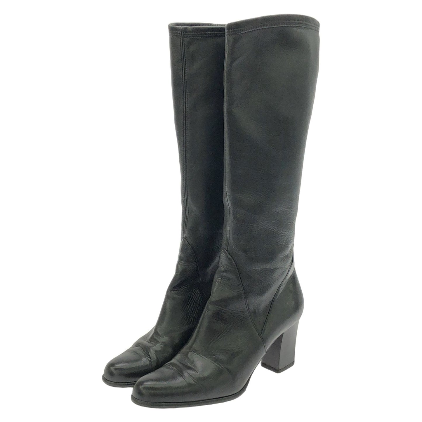 Salvatore Ferragamo Black Leather Boots - Timeless Elegance