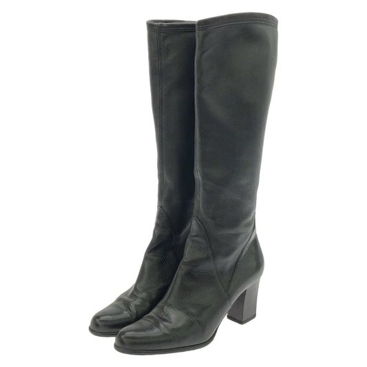 Salvatore Ferragamo Black Leather Boots - Timeless Elegance