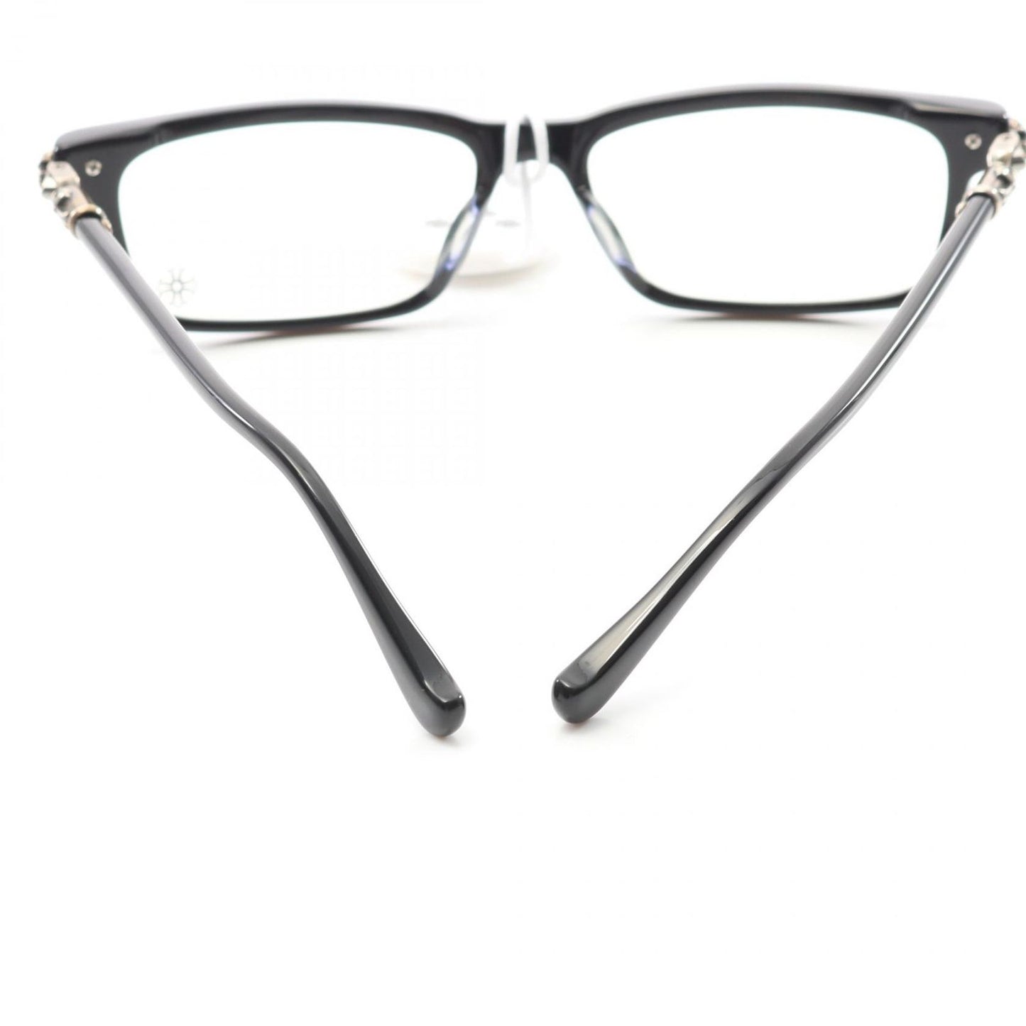 CHROME HEARTS Black & Silver Sunglasses - Timeless Elegance
