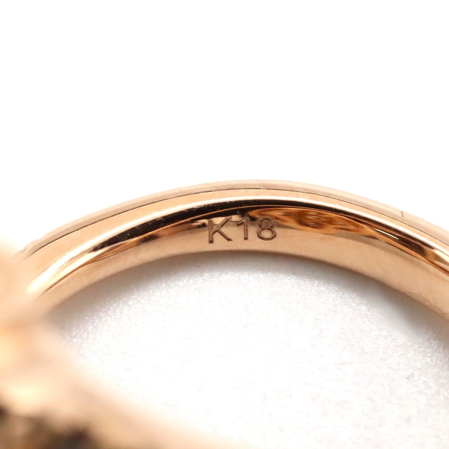 Exquisite K18PG Diamond Ring - 1.01ct Luxury Jewelry