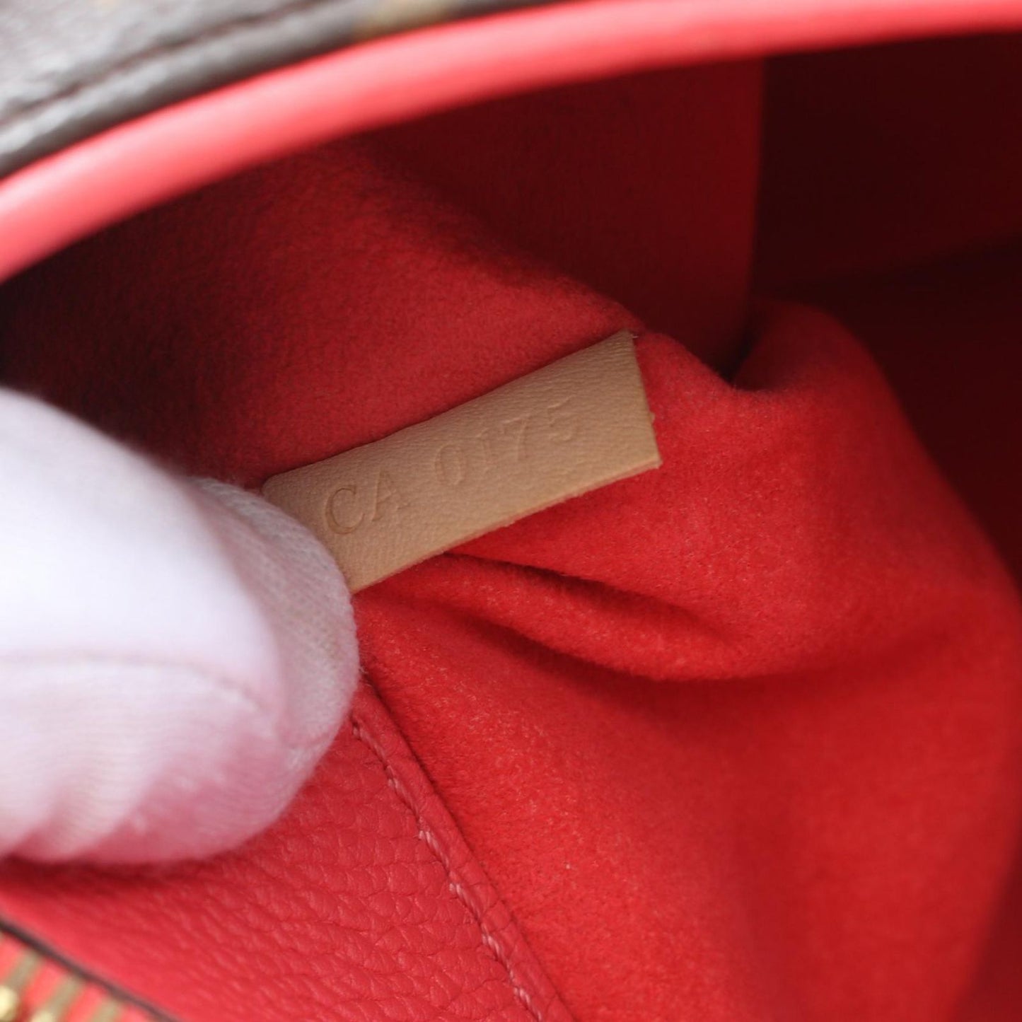 Louis Vuitton Palas Handbag M41147 - Exquisite Rose Rich Canvas