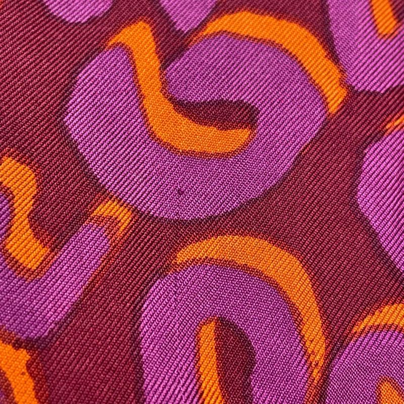 Louis Vuitton Leopard Print Silk Blouse in Purple - Size 34