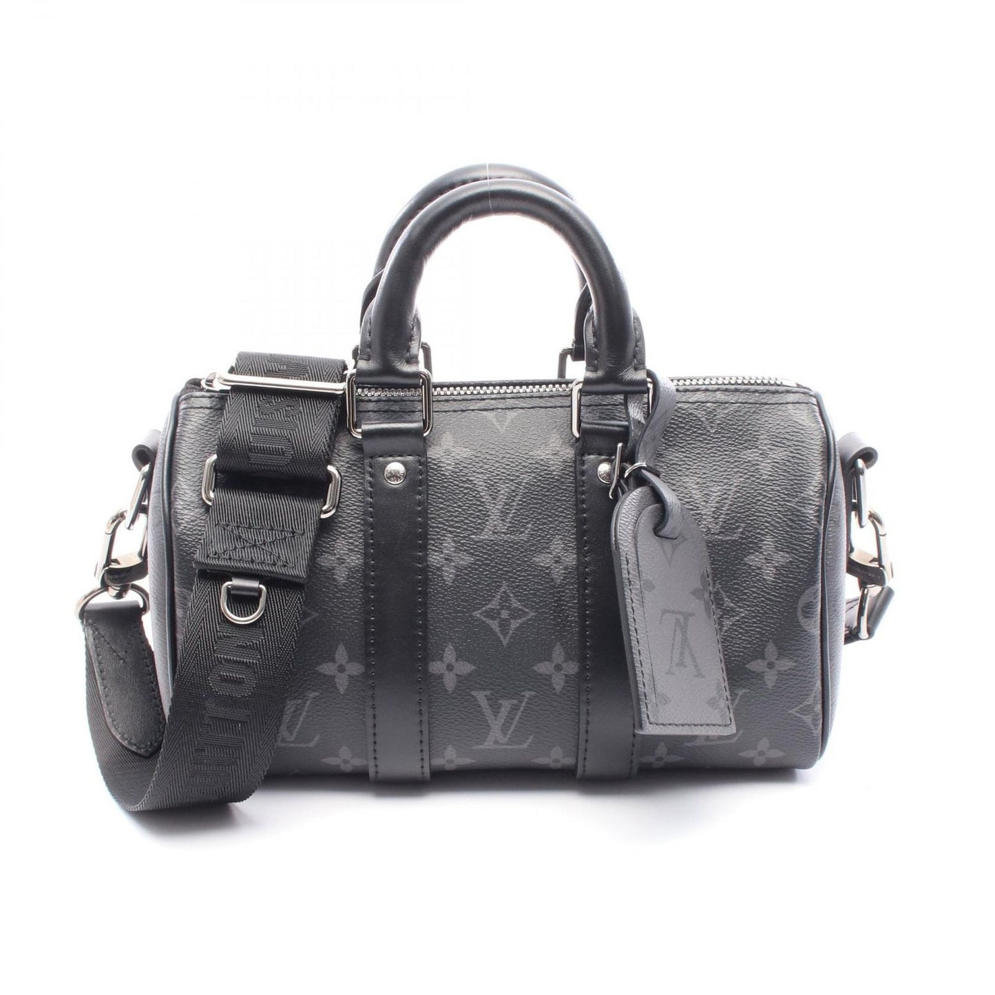 Louis Vuitton Keepall Bandoulière 25 - Iconic Monogram Eclipse Canvas