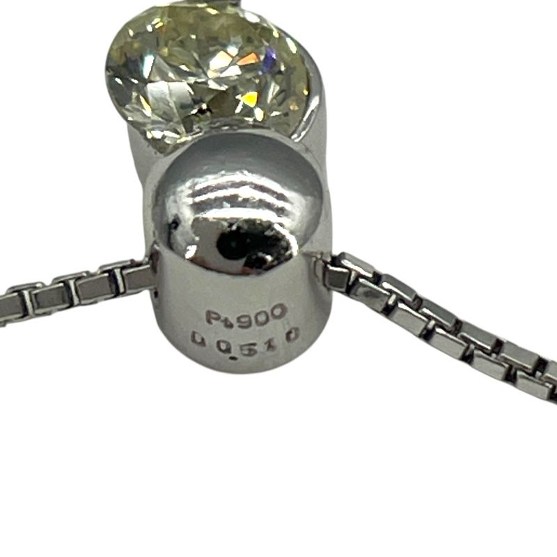 Exquisite Diamond Necklace in Platinum - 0.51ct Luxury Jewelry