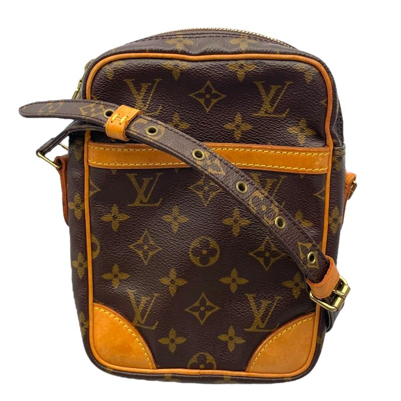 Louis Vuitton Danube M45266 Monogram Canvas Shoulder Bag - Brown