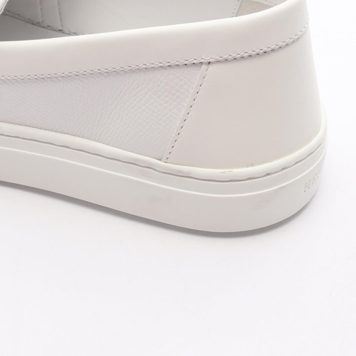 HERMES Game Slip-On Leather Shoes - Pristine Condition, Size 37