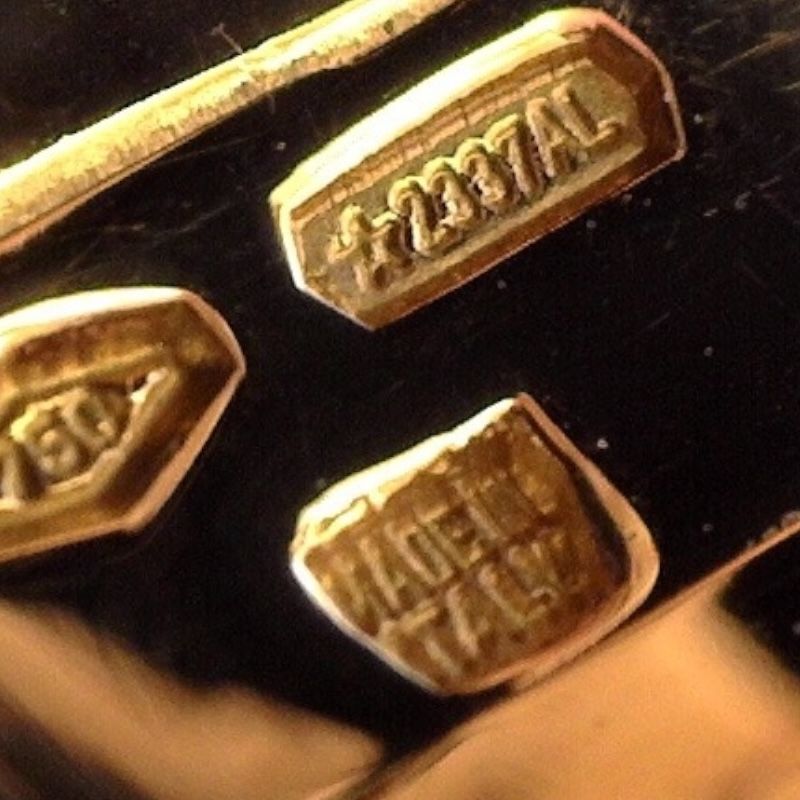 BVLGARI Serpenti Viper Ring in 750PG with Diamonds and Onyx