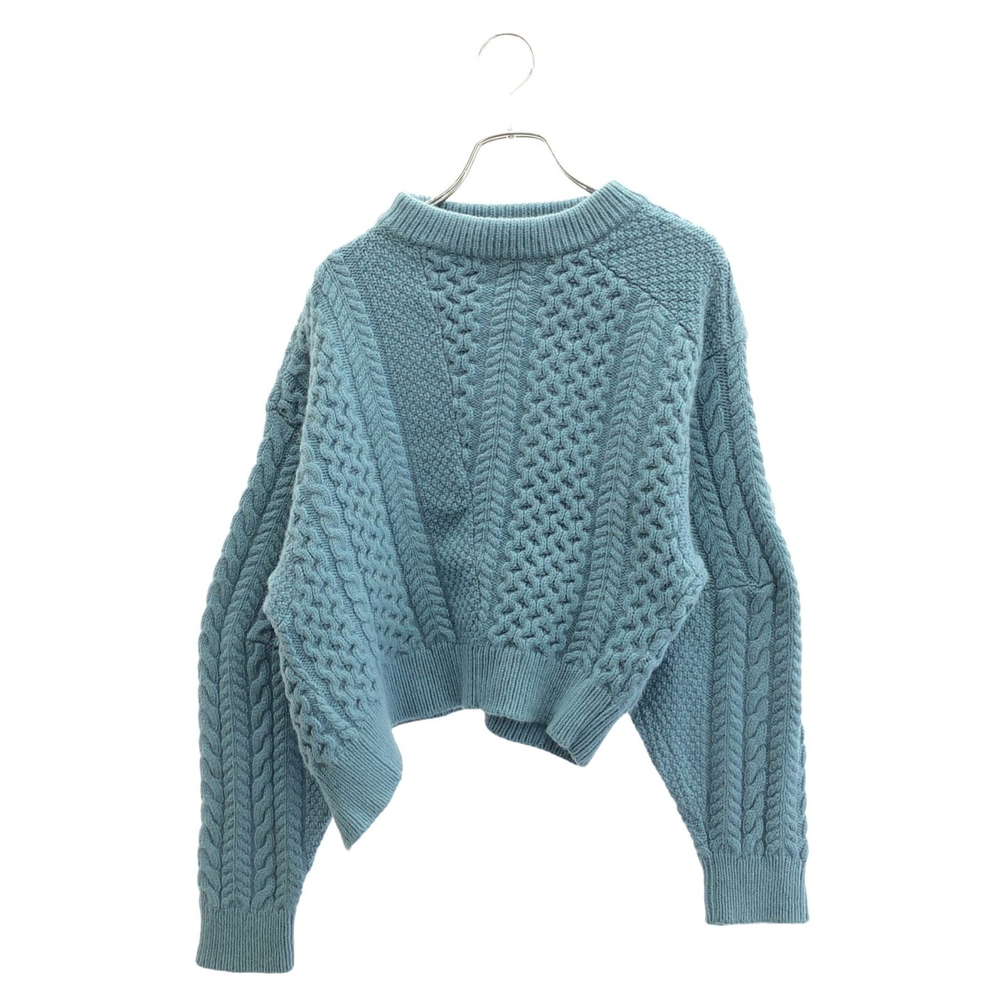 Stella McCartney Light Blue Wool Sweater - Timeless Elegance