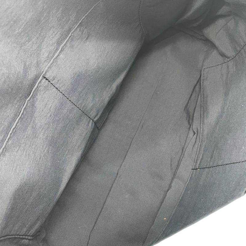 HERMES Bolide Pouch TGM in Navy Canvas & Leather - Unisex