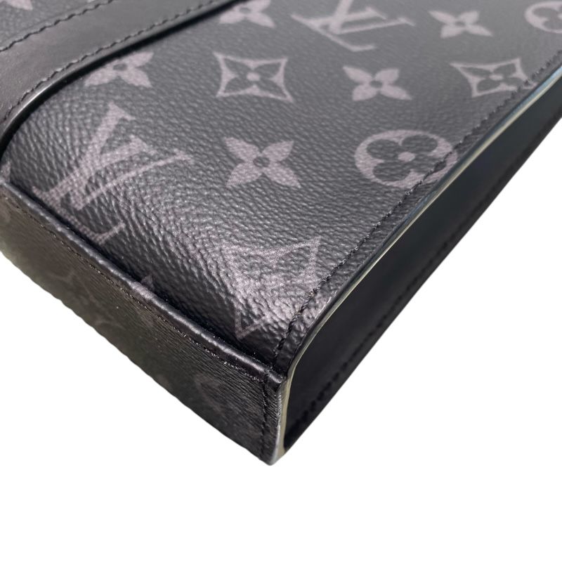 Louis Vuitton Sac Plat Crossbody Bag - Eclipse Black