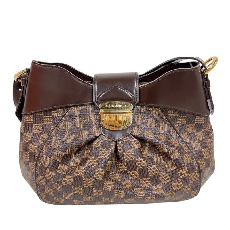 Louis Vuitton Sistina MM Brown Damier Canvas Tote Bag