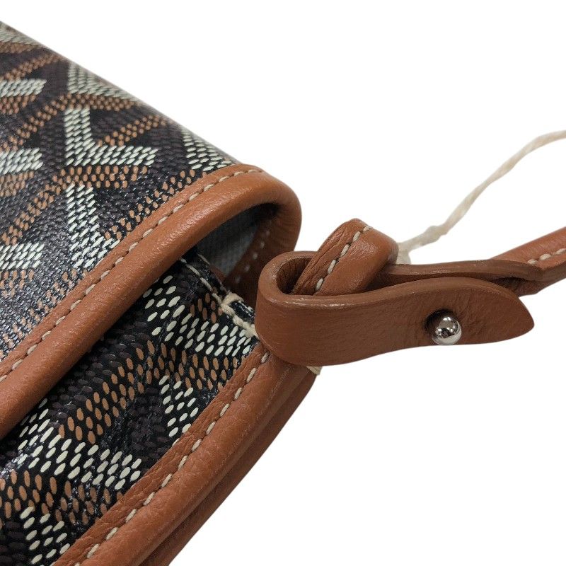 GOYARD Plume Pouch Wallet in Tan Goyardine Canvas - Exquisite Craftsmanship