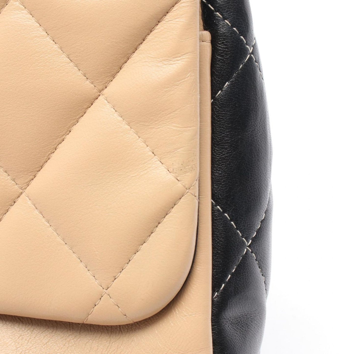 CHANEL Matelassé W Flap Shoulder Bag in Lambskin - Timeless Elegance