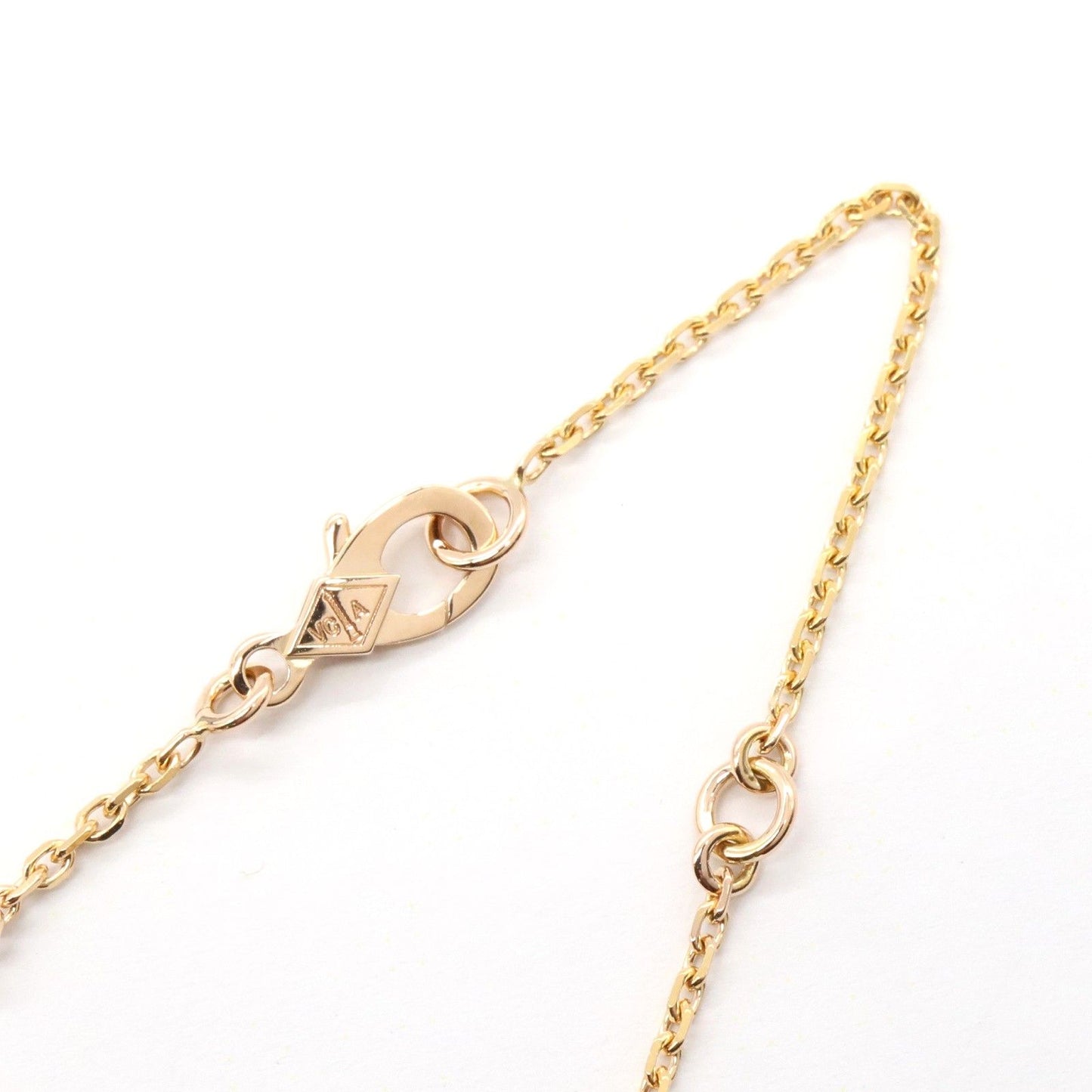Van Cleef & Arpels Perlée Diamond Necklace in 18K Pink Gold